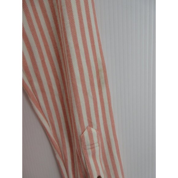 Faherty Top XS Shirt Striped Button Down Stretch Classic Pockets * - Picture 7 of 11